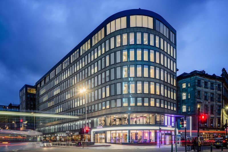 YOTEL Glasgow — building