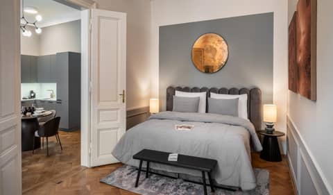 River Dance Suites by Adrez — bedroom
