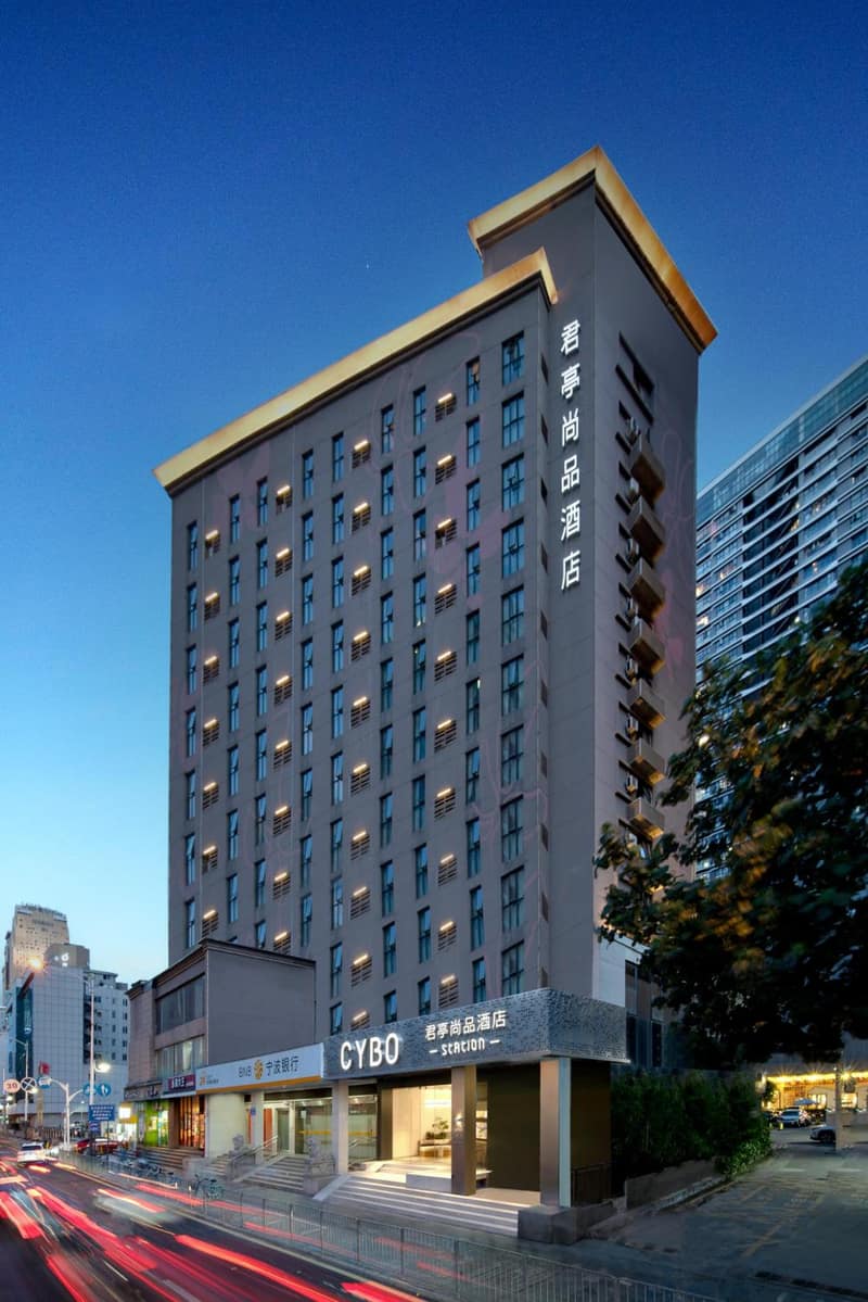 CYBO Station SSAW Shangpin Hotel Luohu Shenzhen — building