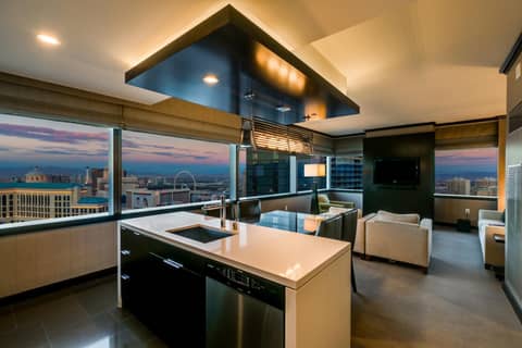 Secret Suites At Vdara — kitchen