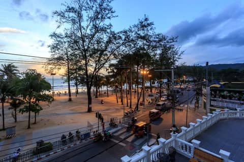 Island Patong Beachfront Apartments — balance & terrace