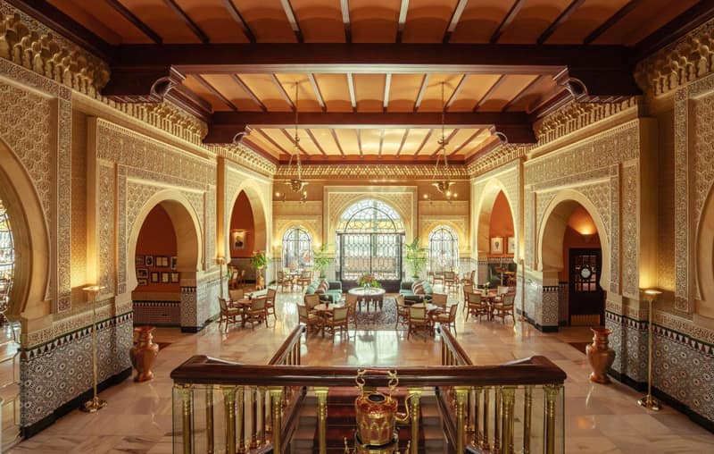 Alhambra Palace Hotel — recepcion & lobby