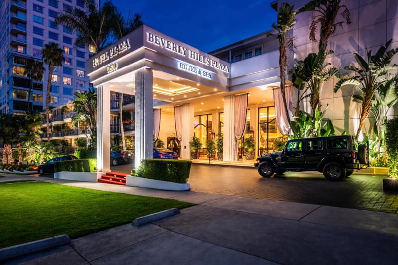 Beverly Hills Plaza Hotel & Spa — building