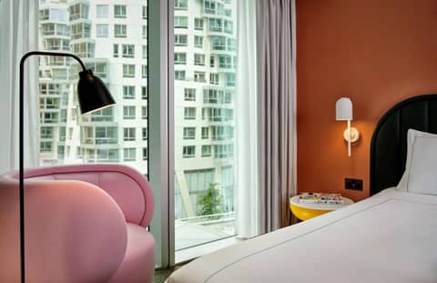 art'otel London Battersea Power Station — hotel room