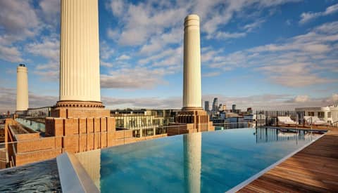 art'otel London Battersea Power Station — roof