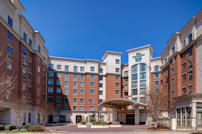 Homewood Suites Nashville Vanderbilt — building