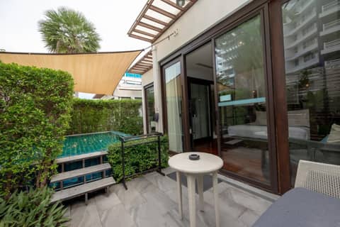 The Rock Hua Hin Beachfront Spa Resort — balance & terrace