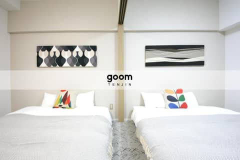 goom Hotel Fukuoka-Tenjin — hotel room