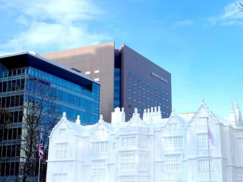Sapporo View Hotel Odori Park — building