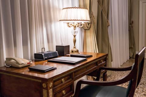 San Clemente Palace Venice — hotel reception