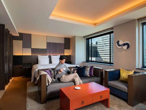 Pullman Tokyo Tamachi — hotel room