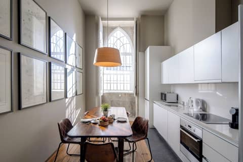 Condes de Azevedo Palace — kitchen