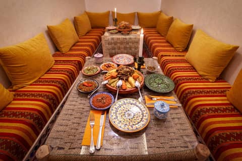 Riad Salman — dining