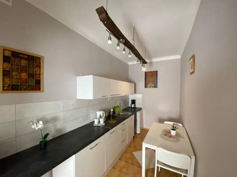 P&J Apartamenty Stolarska — kitchen