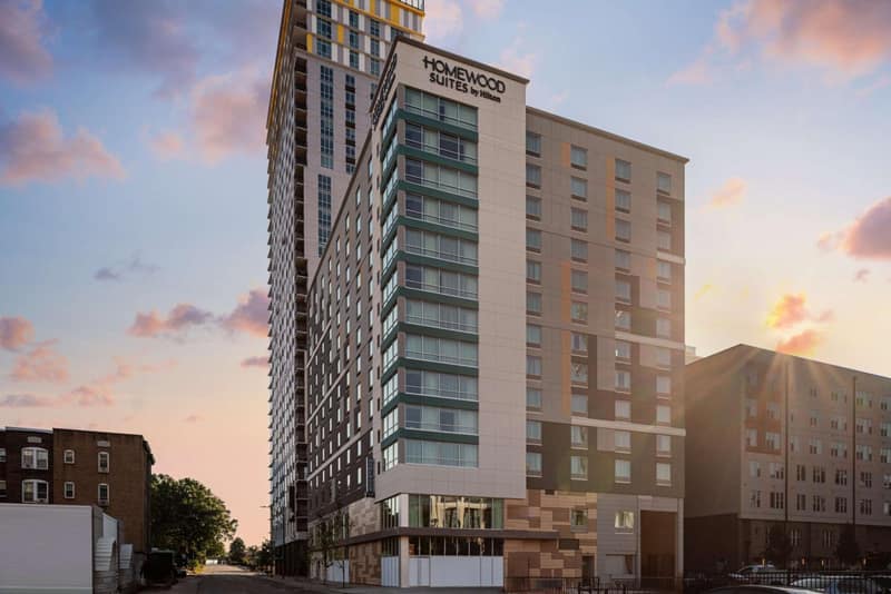 Homewood Suites By Hilton Charlotte Uptown First Ward — building