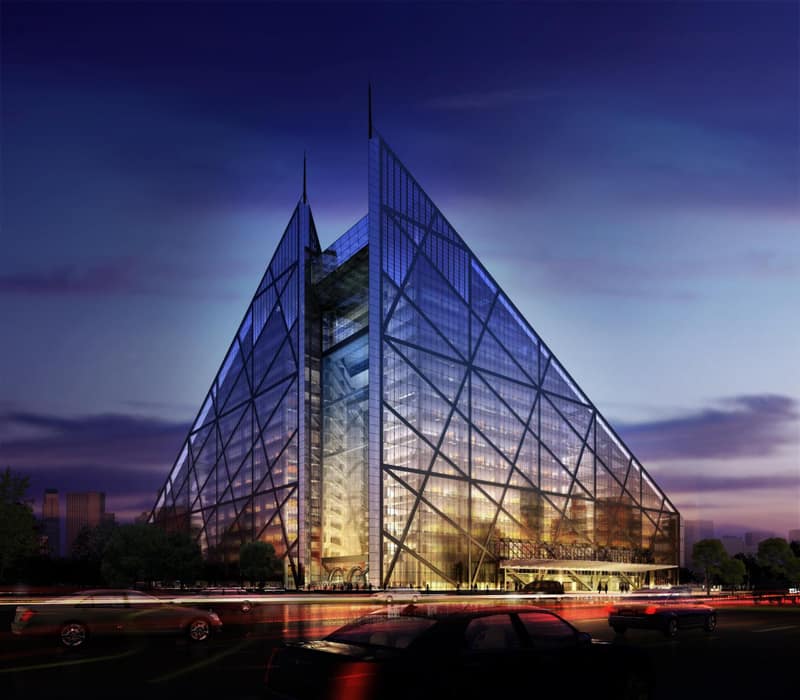 Hotel Éclat Beijing — building