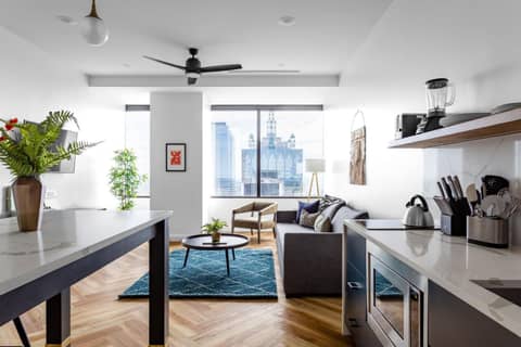 Mint House Dallas Downtown By Kasa — kitchen