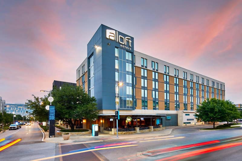 Aloft by Marriott Austin at The Domain — building