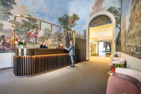 Hotel La Scaletta al Ponte Vecchio — recepcion & lobby