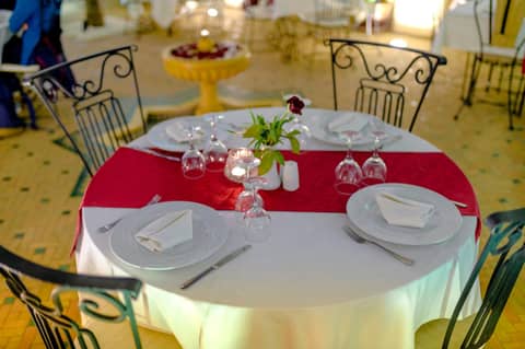 Riad Amina — dining