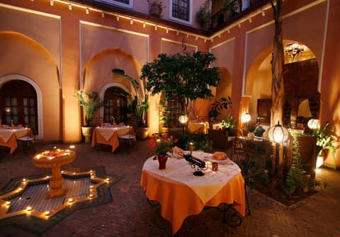 Riad Amina — dining