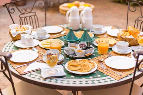 Riad Amina — dining