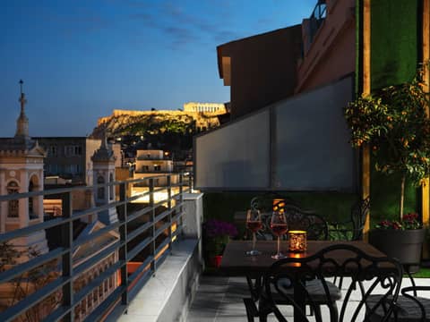 Athens City View Urban Suites — balance & terrace