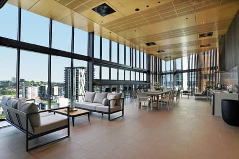 Brisbane One Apartments by CLLIX — lounge
