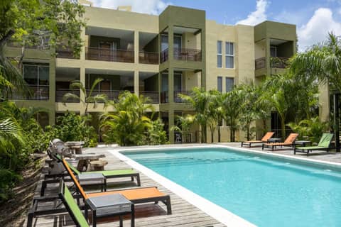 LOL-HA Cancún Hotel Boutique — recepcion & lobby