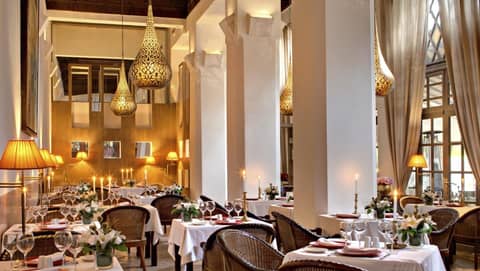 Les Jardins De La Médina — dining