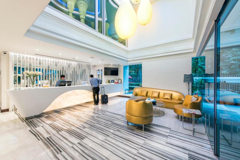 Le Tada Parkview Hotel — recepcion & lobby