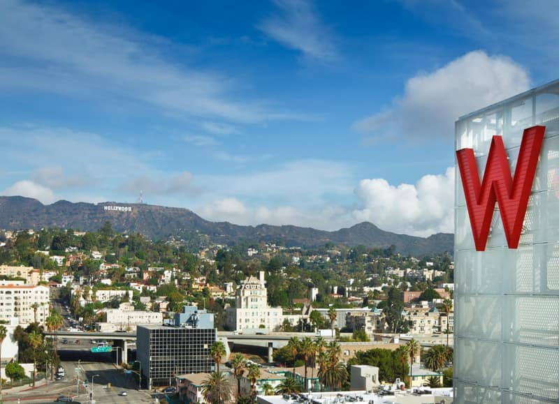 W Hollywood — building