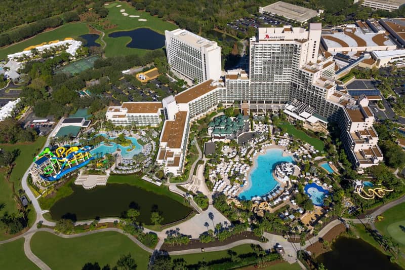 Orlando World Center Marriott — building