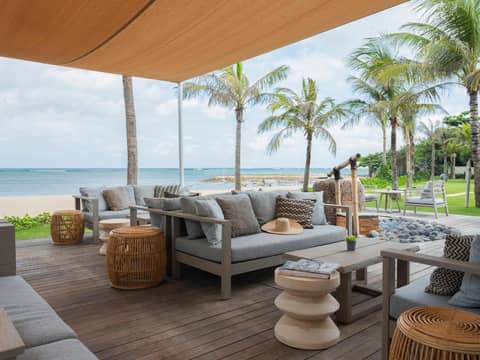 Sadara Resort — balance & terrace