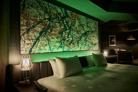 The Royal Park Canvas Ginza Corridor — hotel room