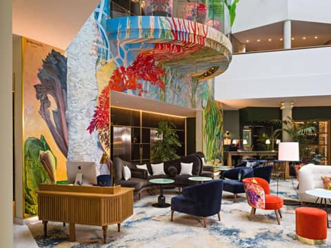 Sofitel Brussels Europe — recepcion & lobby
