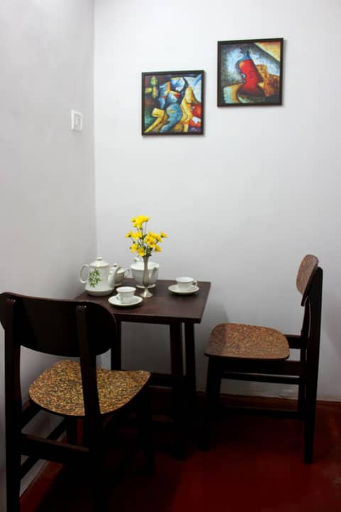 Villa Khatun Guesthouse - Peaceful Boutique Guesthouse near Fontainhas in Panjim — dining