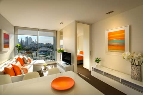 Adele Apartment Hotel East Melbourne — hotel room