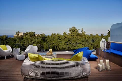 Rodos Park - Small Luxury Hotels of the World — balance & terrace