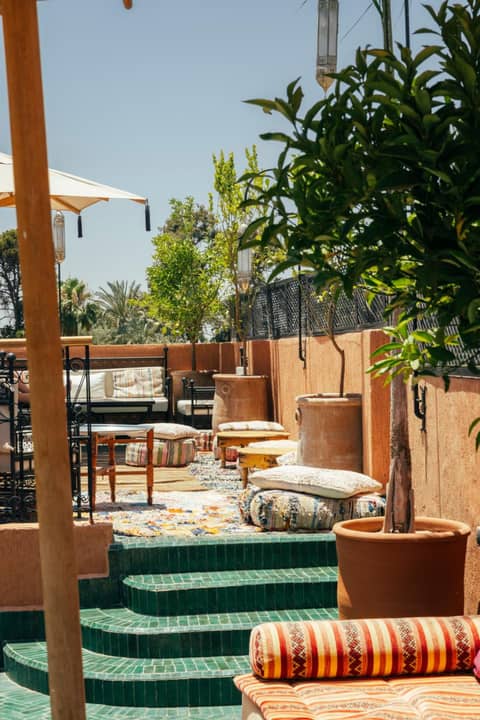 Riad Anya & SPA — balance & terrace