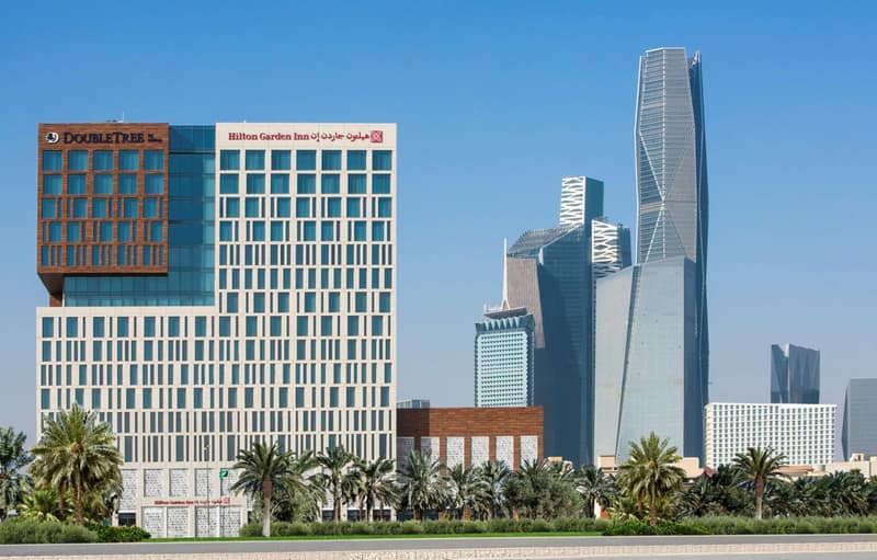 Hilton Garden Inn Riyadh Financial District — building