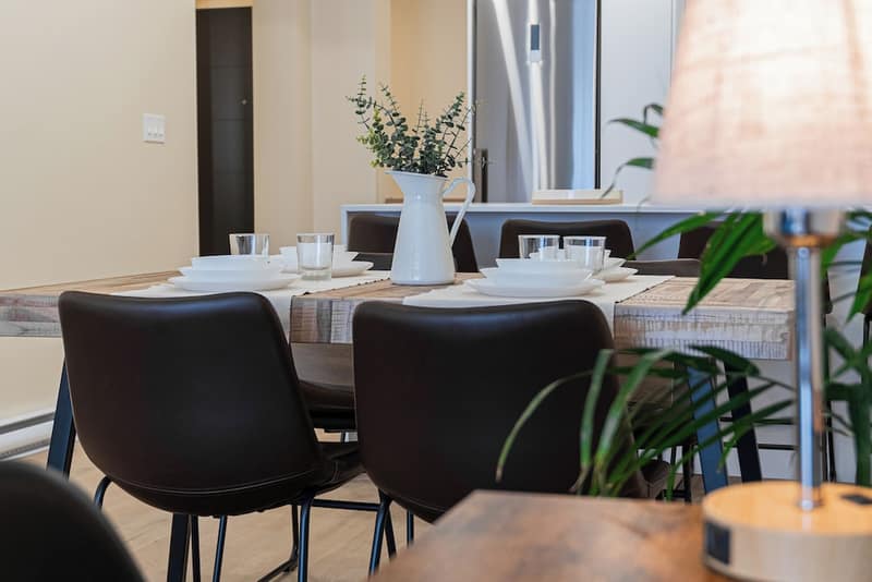 Namaste Suites — dining