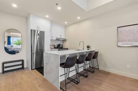Namaste Suites — kitchen