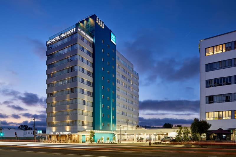 AC Hotel by Marriott Beverly Hills — building