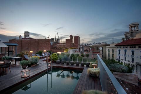 Mercer Hotel Barcelona — roof