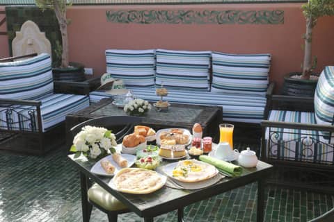 Riad Mareme & Spa — dining