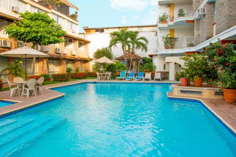 Vallartasol Hotel — recepcion & lobby