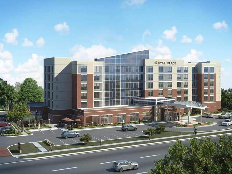 Hyatt Place DFW — building