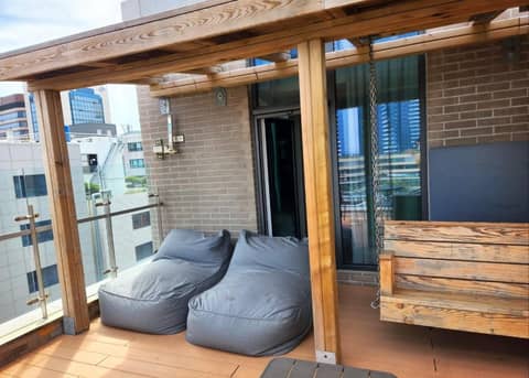 Hound Hotel Busan Station — balance & terrace