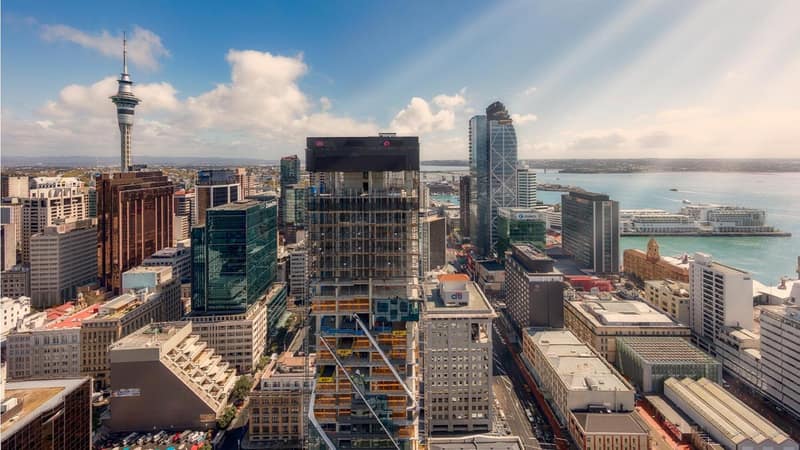 Auckland Harbour Suites — building